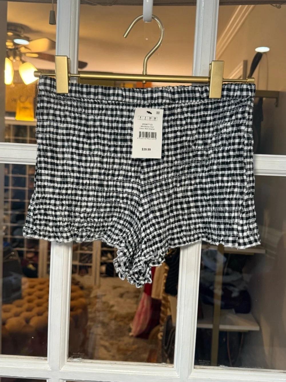 Cotton On soft gingham